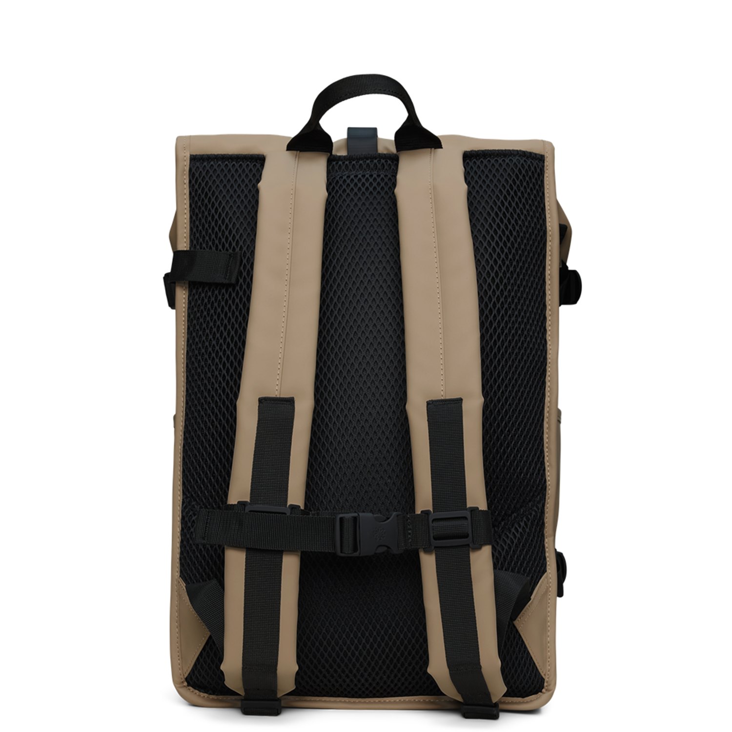 Rains Beige Rolltop Backpack Large R14590-133