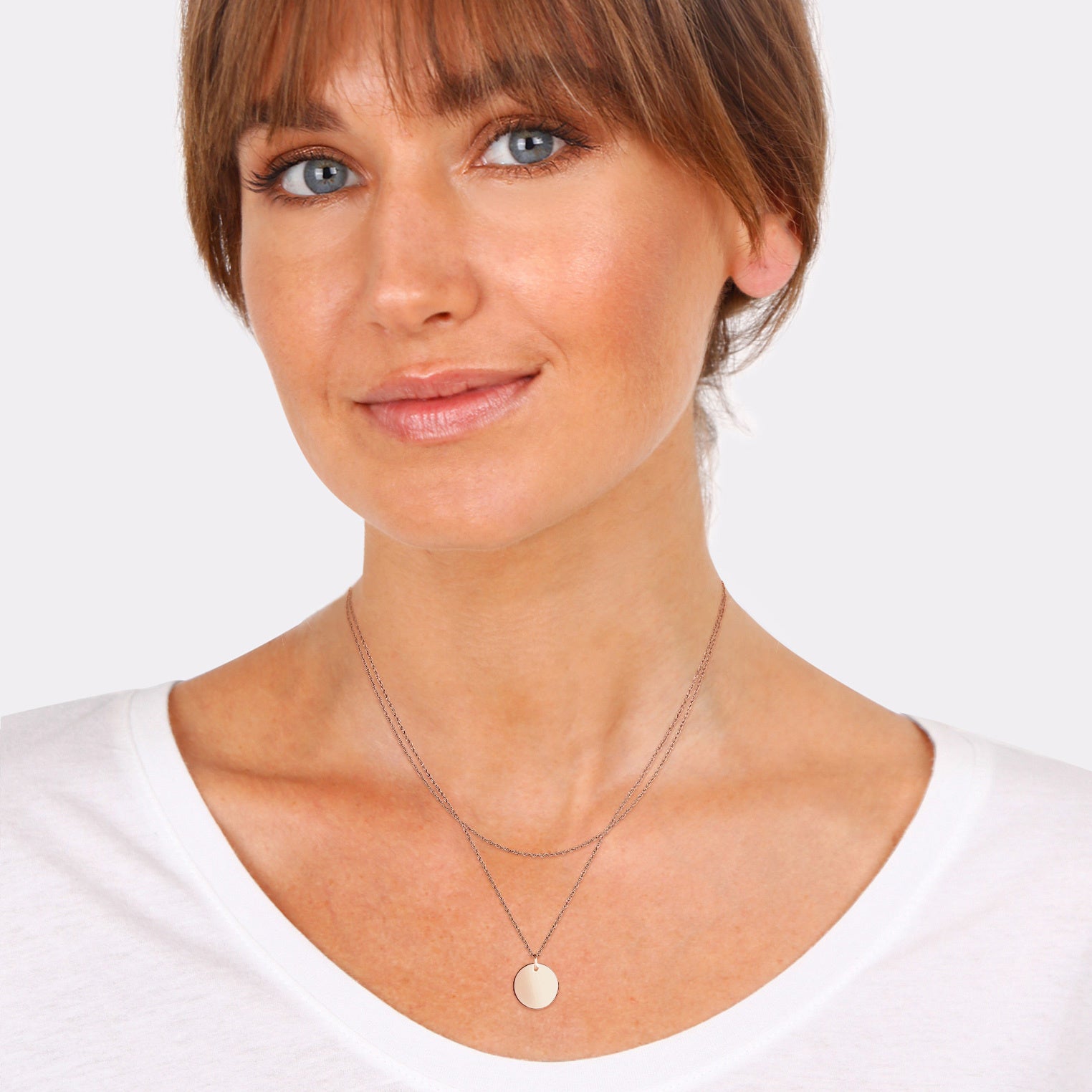 Elli 925 Sterling Silver Layered 2004-BF-0007771-001