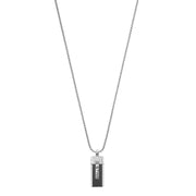 G-STAR Mtrx Silberne Box Chain Halskette GSJ.105.01