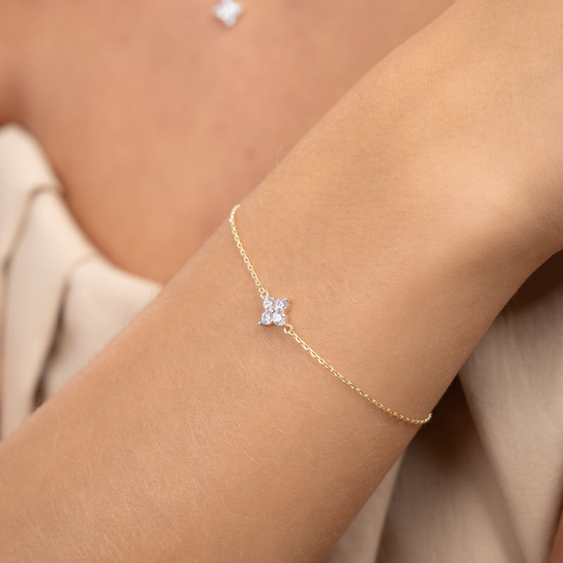 Isabel Bernard Le Marais Audrey 14 Karat Gold Armband IB320148-zoom-