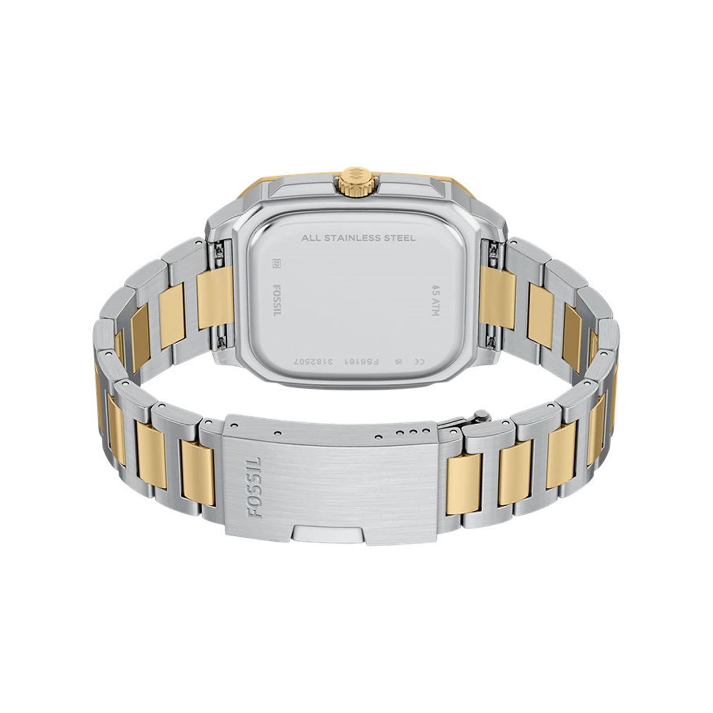 Fossil Crosby Rectangular Blue Dial Watch FS6161