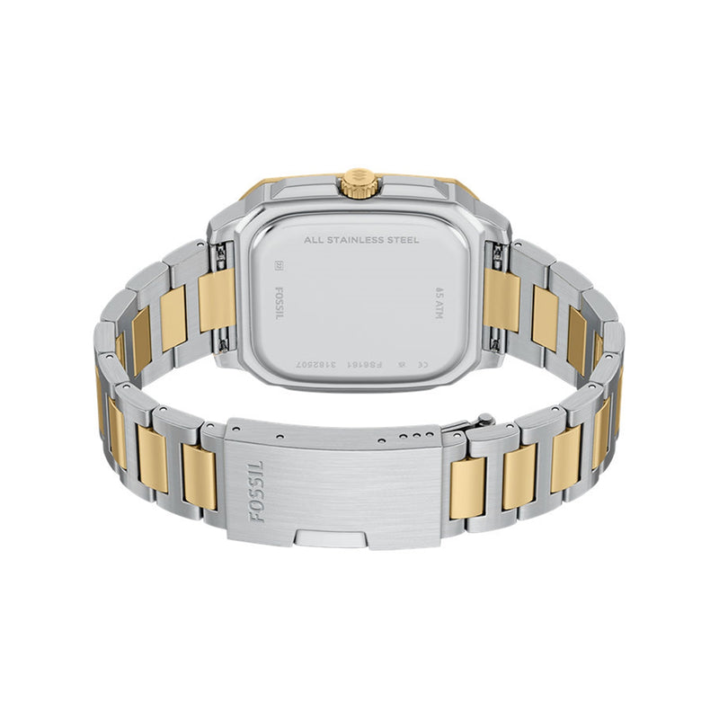 Fossil Crosby Rectangular Blue Dial Watch FS6161-zoom-