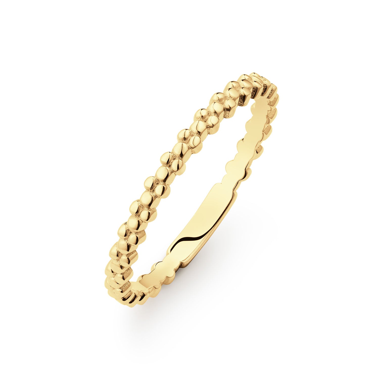 Jackie Gold Caviar 14 Karat Gold Ring 585 JKR25.526-52