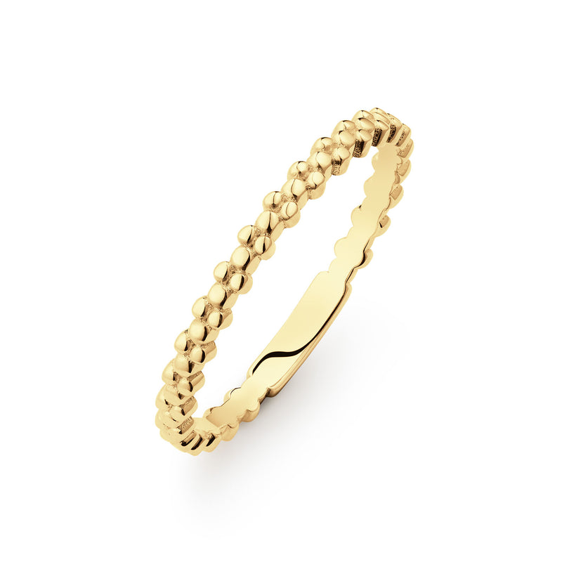 Jackie Gold Caviar Ring Aus 14 Karat Gold 585 JKR25.526-52-zoom-