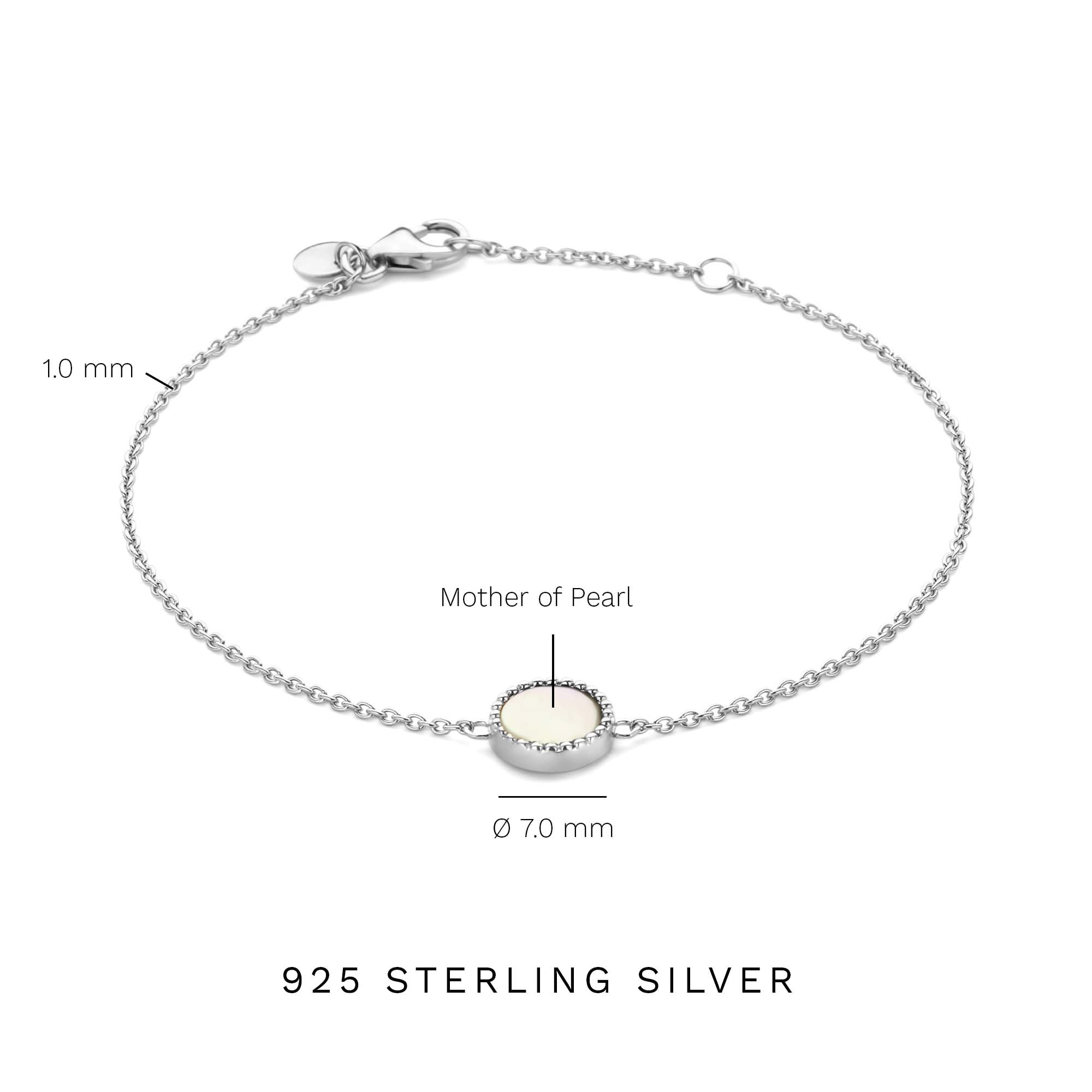 Parte Di Me Brioso Cortona Dara 925 Sterling Zilveren Armband PDM32088