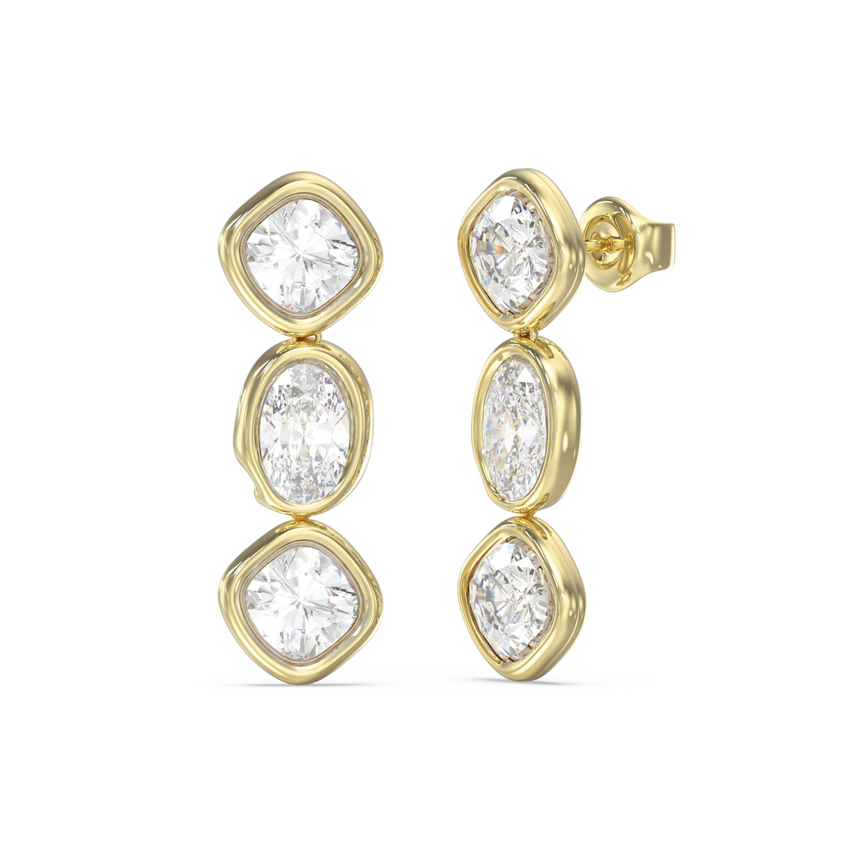 Guess Mamounia Gold Earrings JUBE05312JWYGT-U