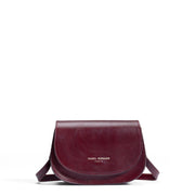 Isabel Bernard Montmartre Manon Bordeaux Rot Naturleder Crossbody Tasche IB21111
