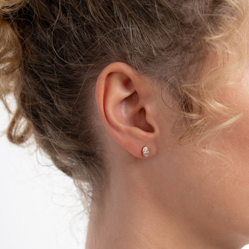 Isabel Bernard Le Marais Sophie 14 Karat Gold Ohrstecker IB360294-zoom-