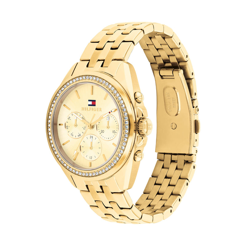 Tommy Hilfiger Goldene Damenuhr TH1782803-zoom-