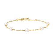 Ania Haie Miss Dainty Goldfarbenes Perlenarmband AH-B065-01G