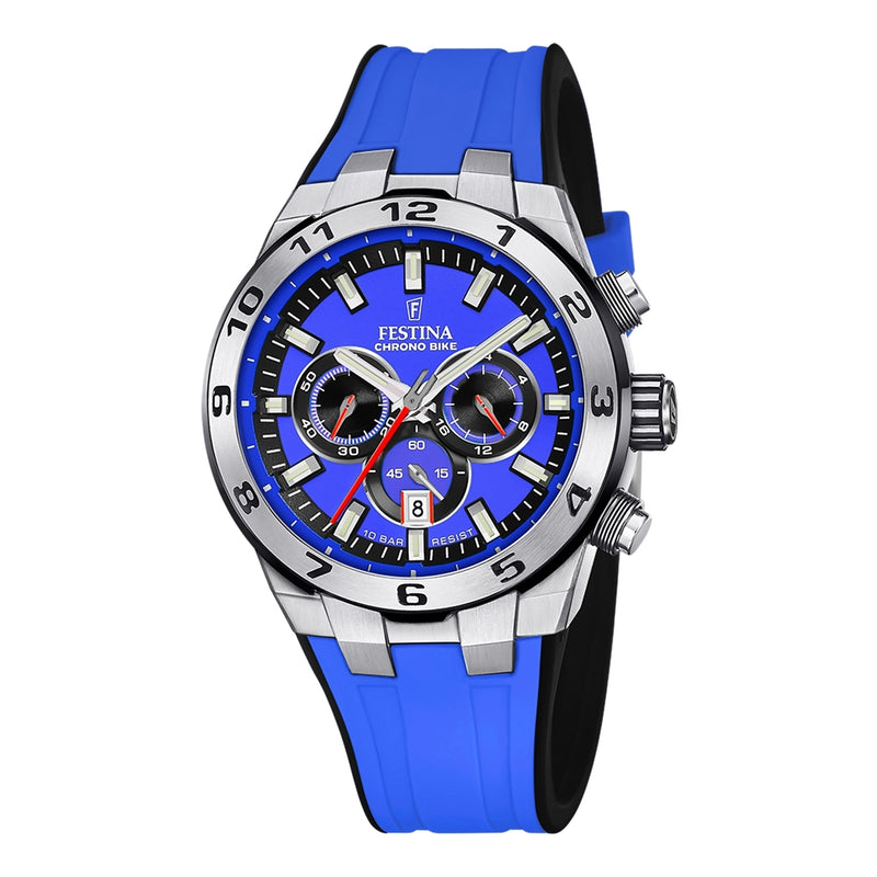Festina Chrono Bike herren Uhr Blau F20671/3-zoom-