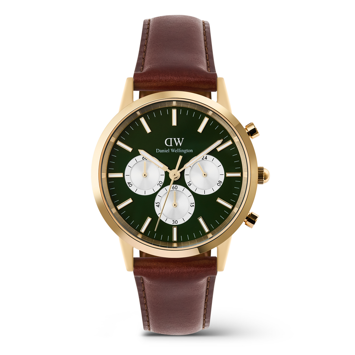 Daniel Wellington Iconic Chronograph Green Men's Watch DW00100876