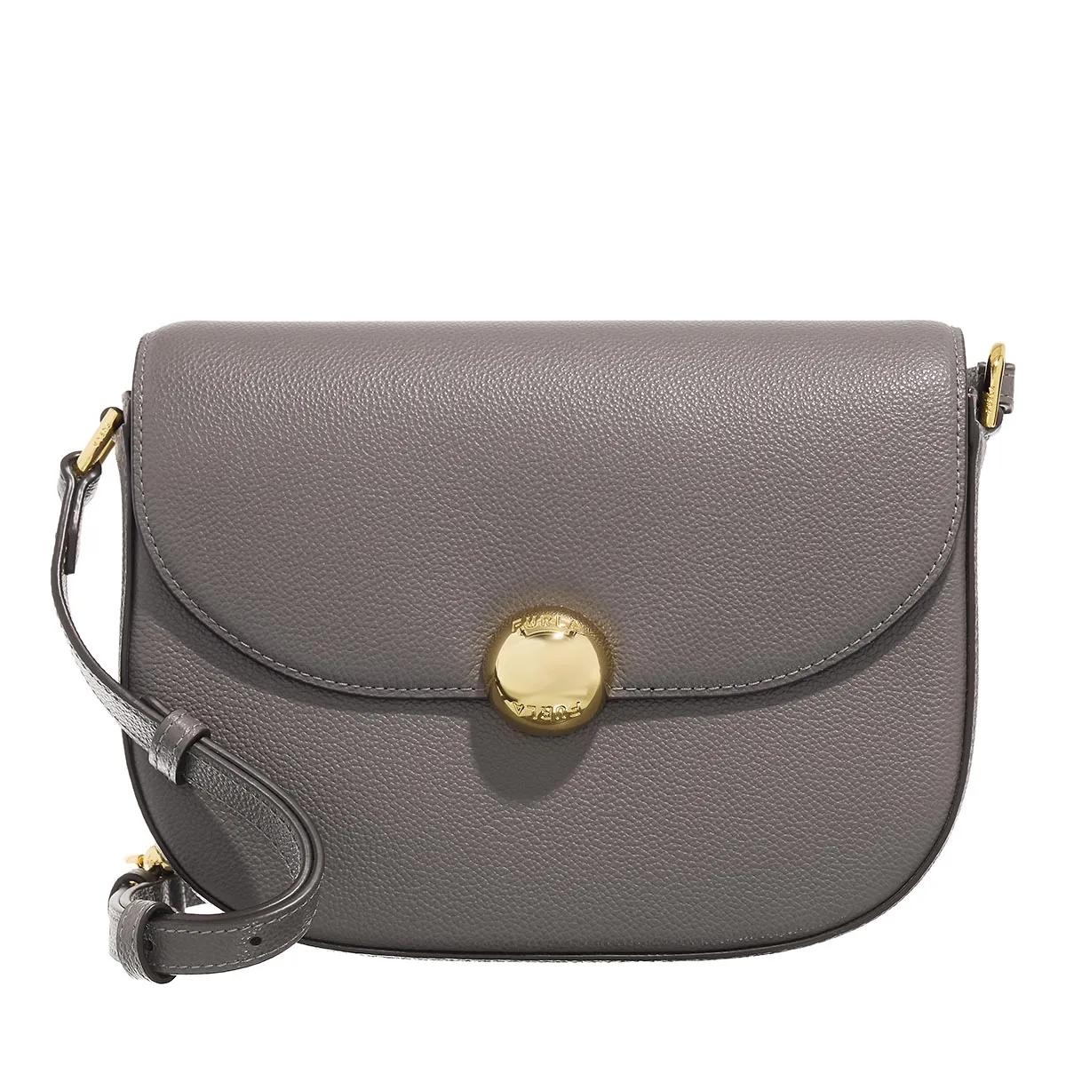 Furla Moonlight Grey Leather Crossbody bag 2001-A0629239