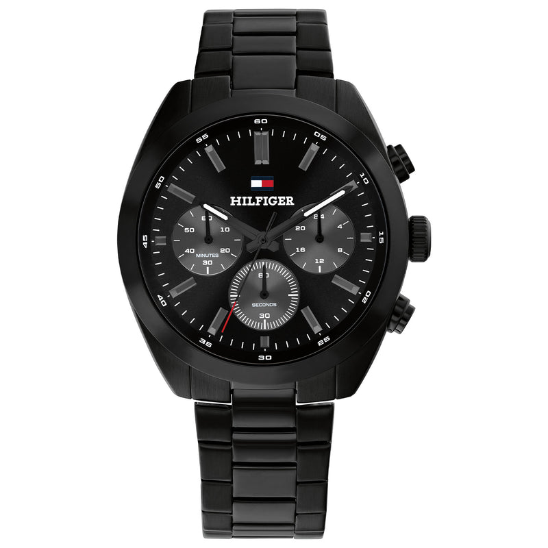 Tommy Hilfiger Schwarze Herrenuhr TH1710724-zoom-