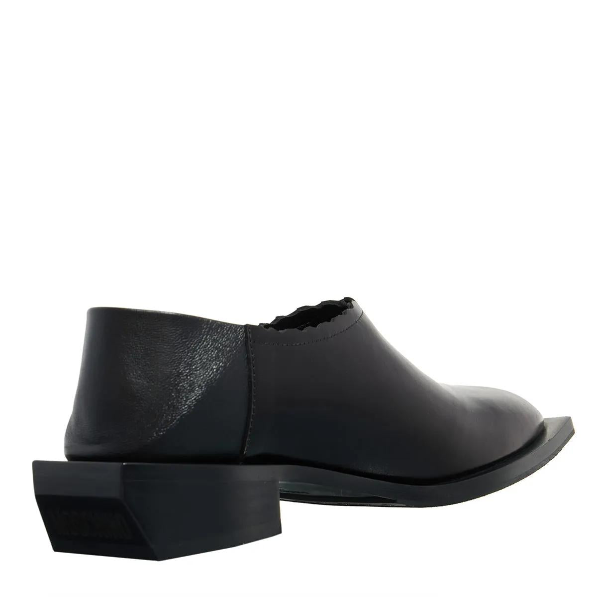 Moschino Zwarte Leren Pumps 2001-A0477071_40