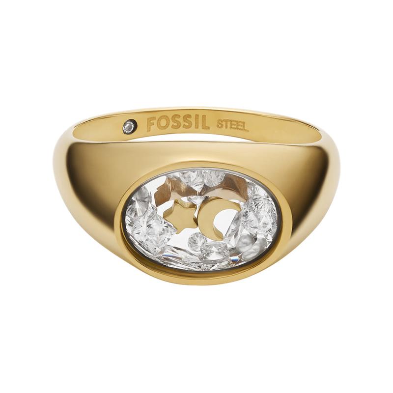 Fossil Sadie Stainless Steel Ring JF048967107