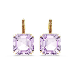 Swarovski Millenia Gold-Tone Earrings with Purple Crystal 5759990