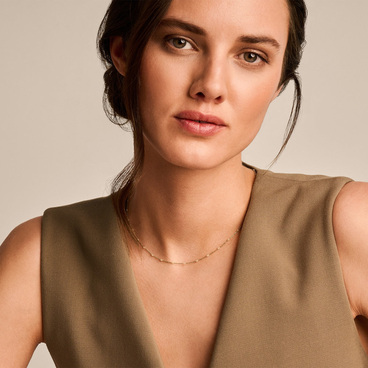 Blush 14 karat gold Necklace 3162YRM