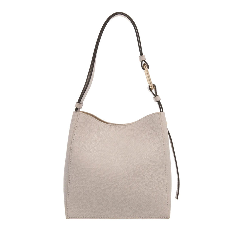 Furla Nuvola Beige Leather Bucket bag 2001-A0630136-zoom-