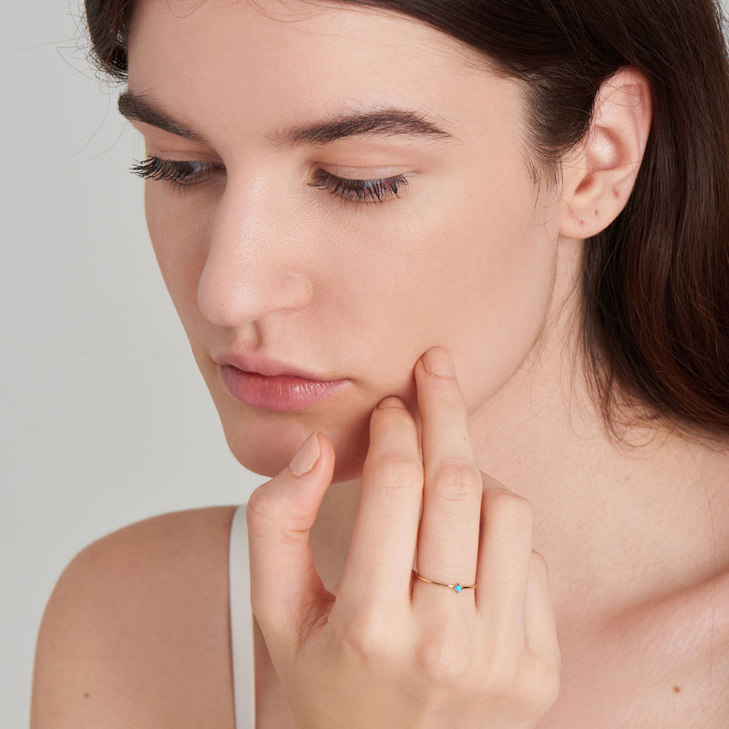 Ania Haie Ania Haie Gold Collection 14 Karat Gold Ring 2002-AH-RAU001-02YG57-zoom-