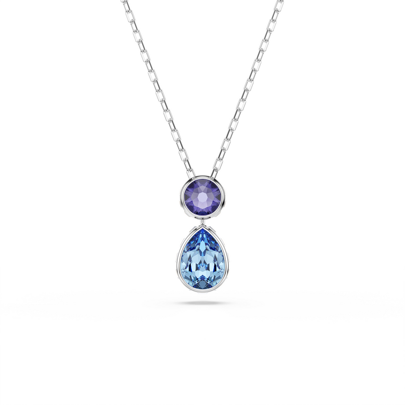 Swarovski Chroma Silver Necklace 5738473-zoom-