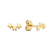Jackie Gold damen Ohrknöpfe 585 Gold JKE20.004