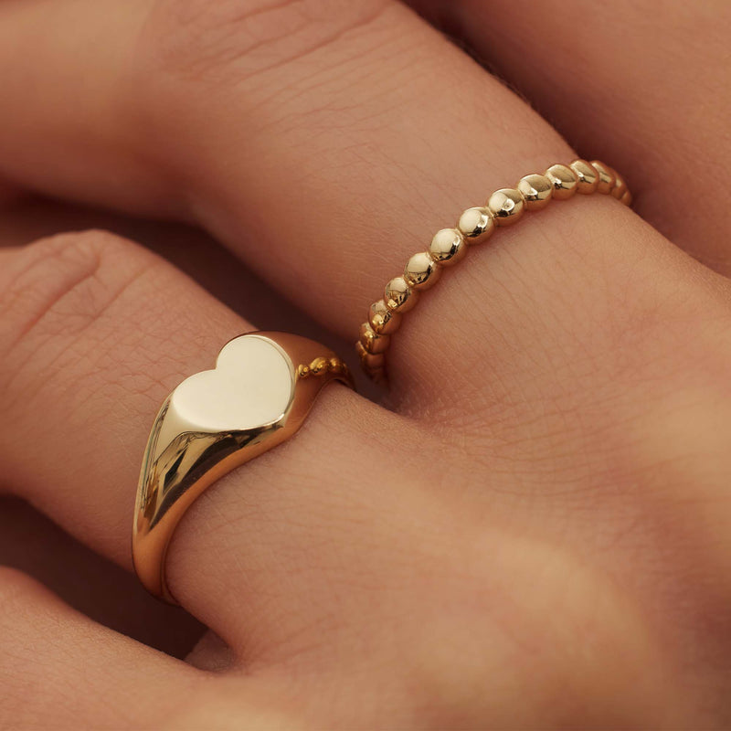 Isabel Bernard Rivoli Zélie 14 Karat | Gold Ring IB330067-52-zoom-