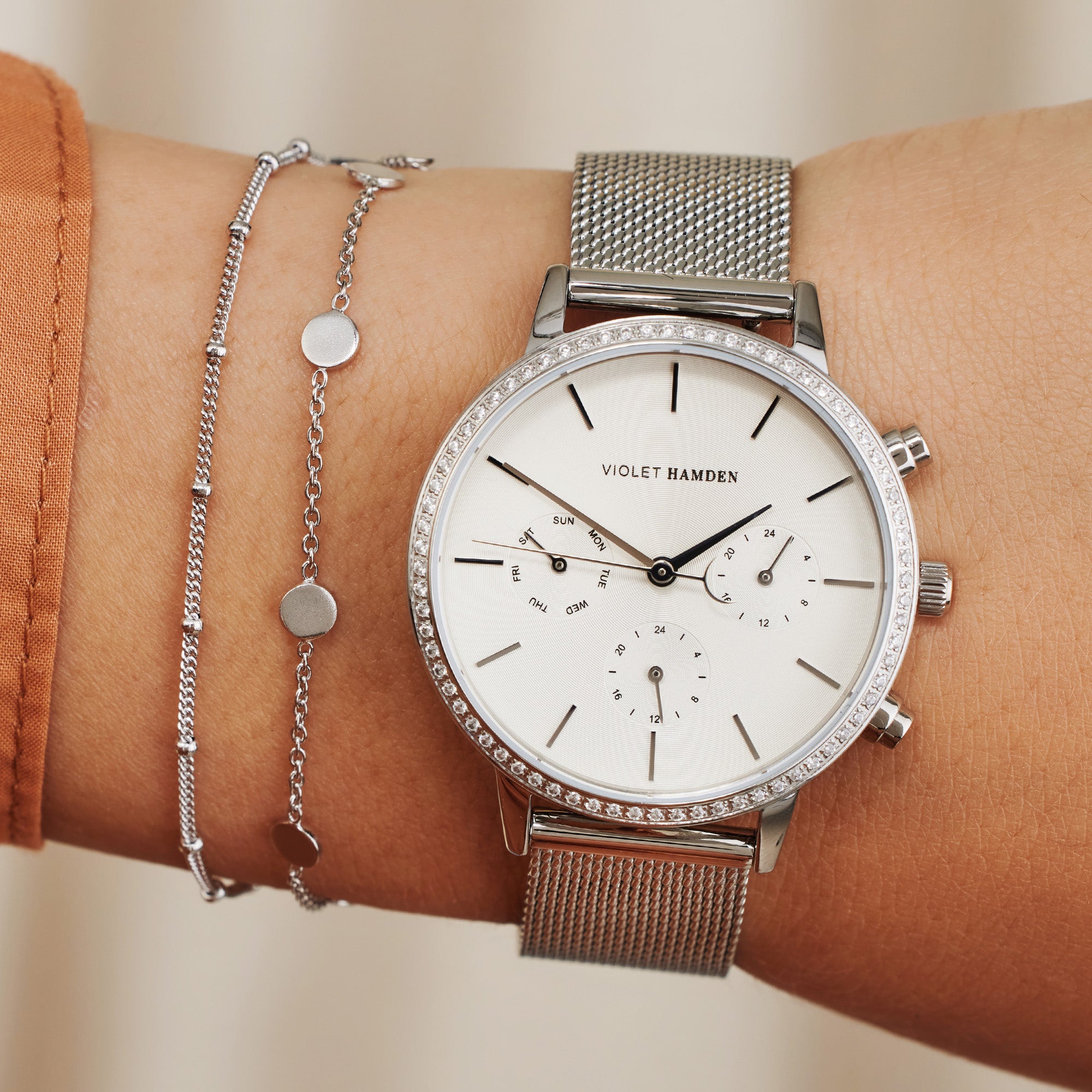 Violet Hamden Luna 925 Sterling Silver Sunset Bracelet VH12011