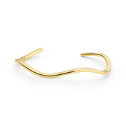 Sif Jakobs Ellera Waves Pianura Bangle Vergoldetes Armband SJ-BG3879-YG