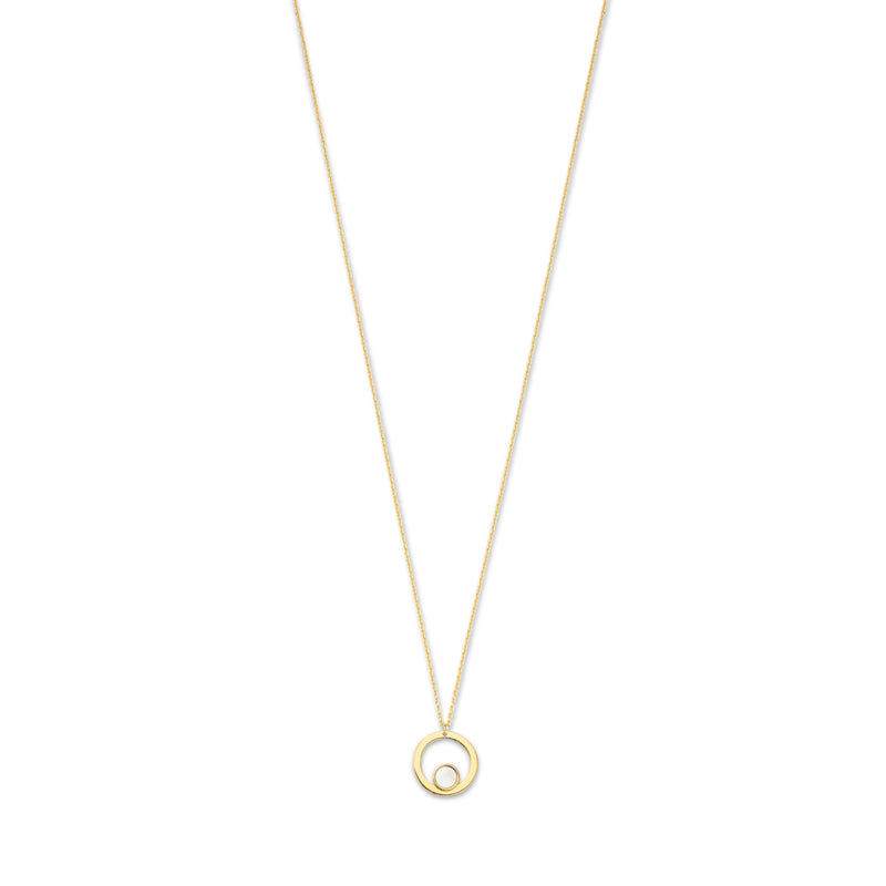 Isabel Bernard Belleville Nova 14 Karat | Gold Halskette IB340029-zoom-