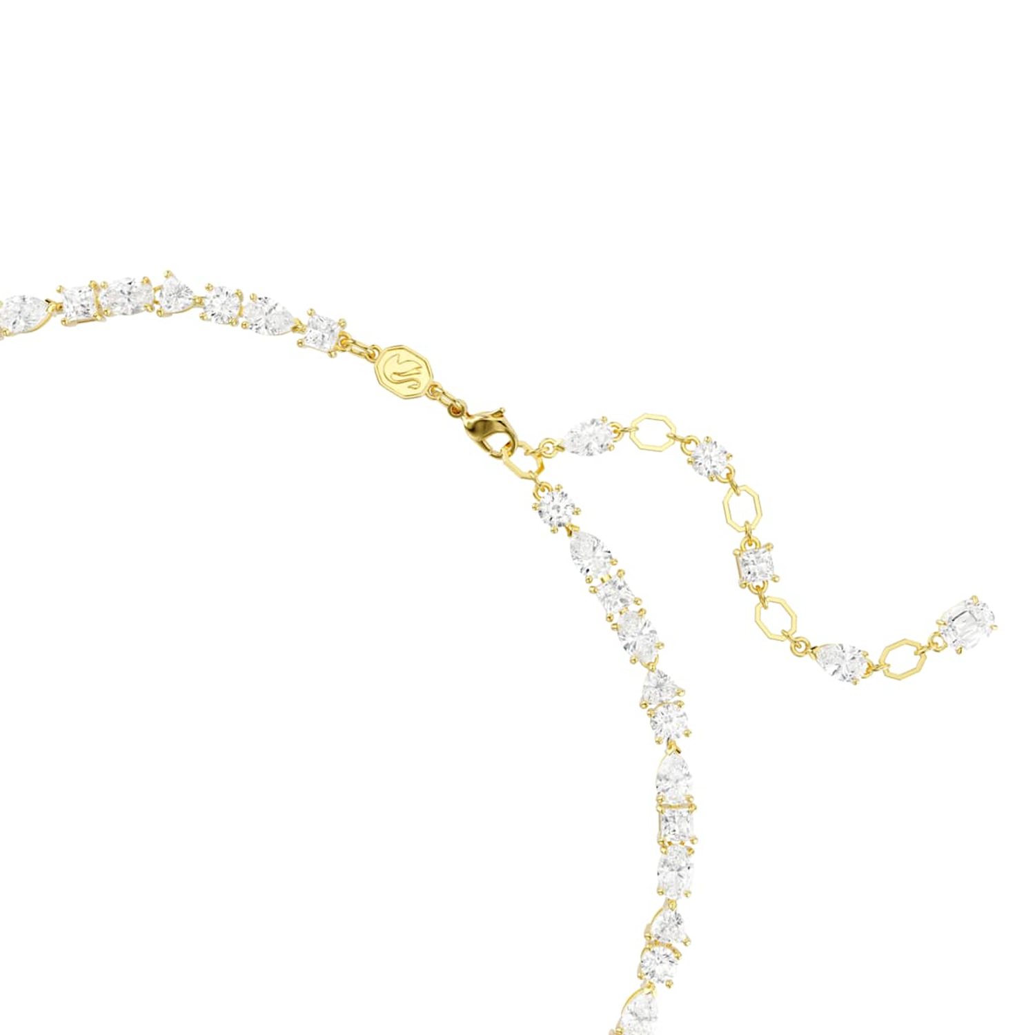 Swarovski Mesmera Gold Coloured Necklace 5743826