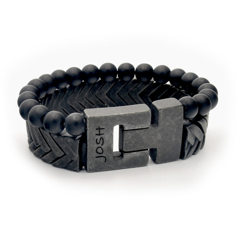 Josh Schwarz Armband 03526-BRA-VB/L-1-zoom-