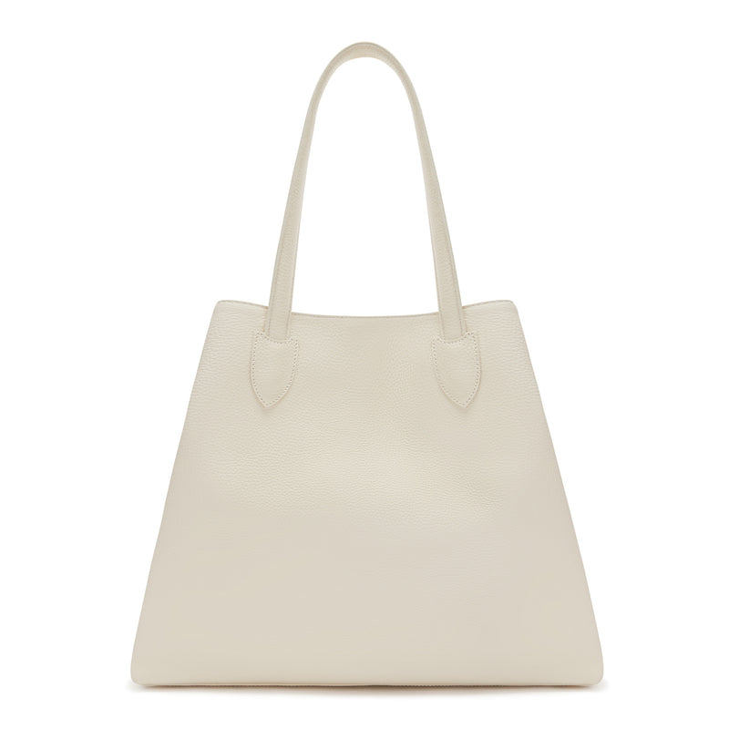 Isabel Bernard Honoré Francine Creme Kalbsleder Shopper IB25048-zoom-