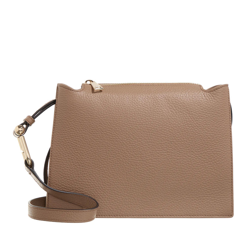 Furla Nuvola Brown Leather Crossbody bag 2001-A0629254-zoom-