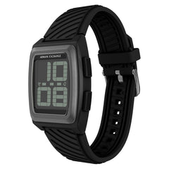 Armani Exchange Oval Black Dial Watch AX2971