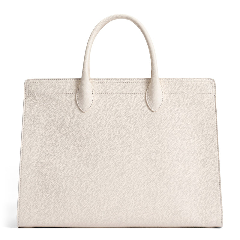 Isabel Bernard Honoré Nadine Creme Kalbsleder Handtasche IB25052-zoom-