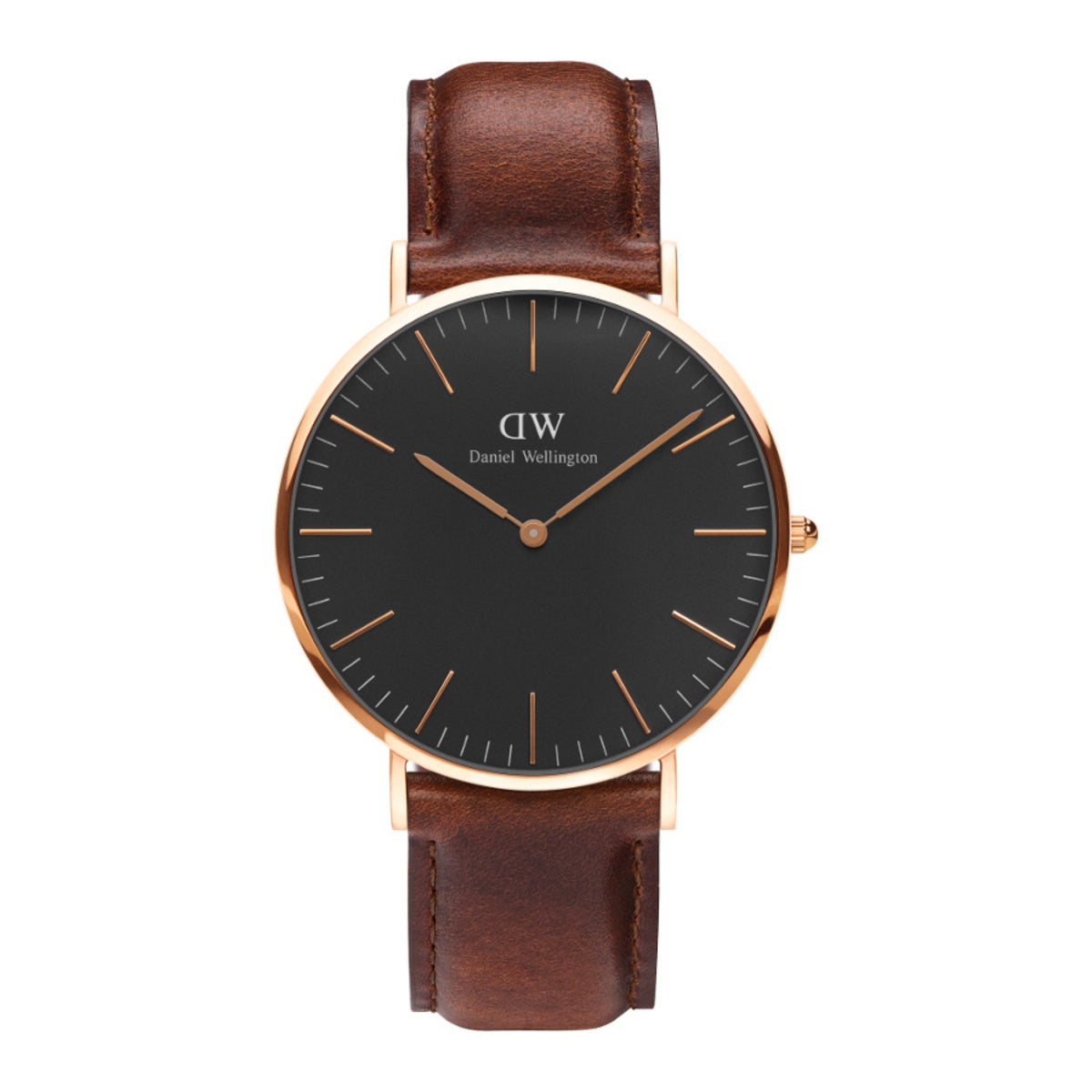 Daniel Wellington Classic Black St. Mawes Brown Watch DW00100124