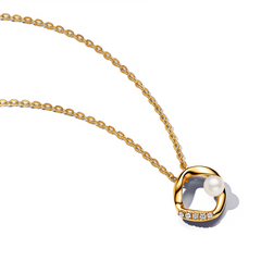 Pandora Essence Gold Plated Necklace 363303C01-45