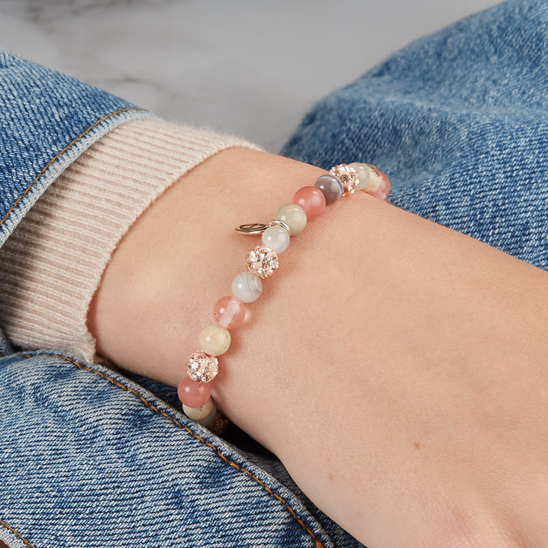 Karma Spiral damen Armband Mehrfarbig 83413EL-zoom-