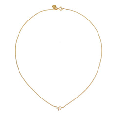 Elli 925 Sterling Silver Necklace with Topaz 2004-BF-0007828-001