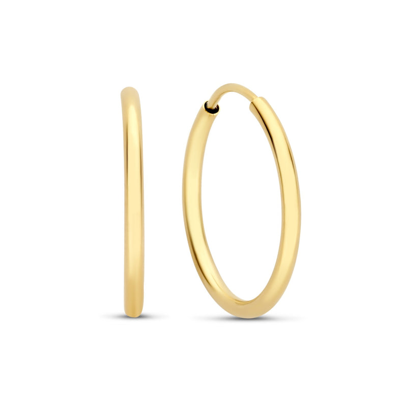 Isabel Bernard Cadeau d'Isabel 14 Karat | Gold Ohrringe Set IB90075-zoom-