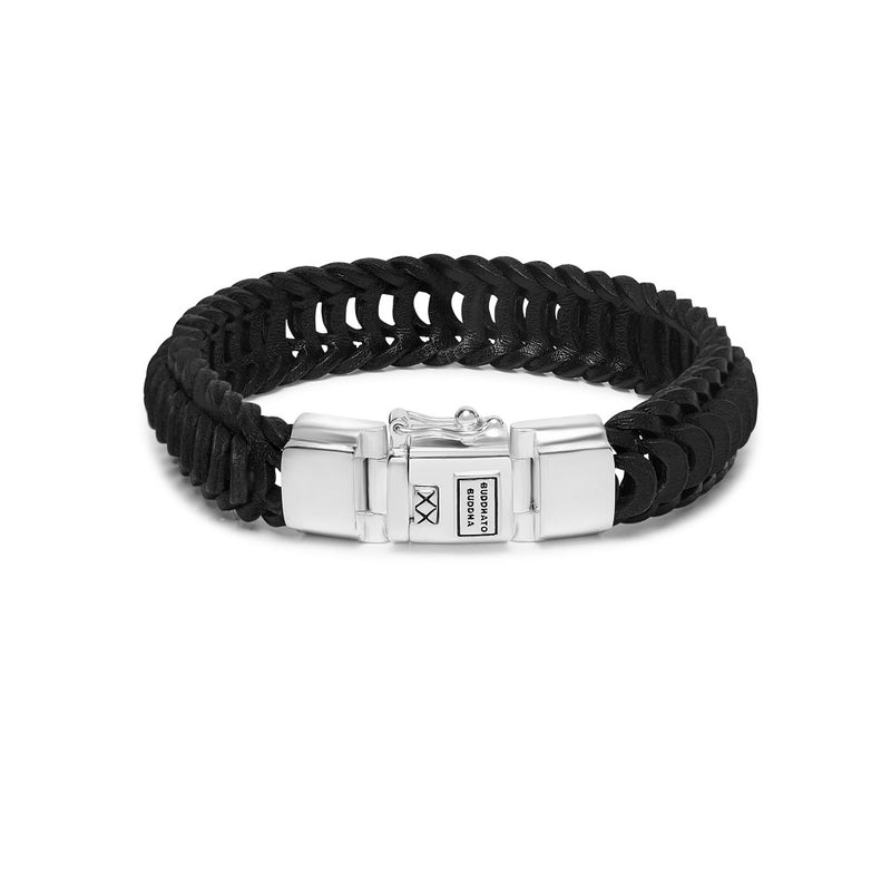 Buddha to Buddha Lars damen Armband Schwarz BTB122BL-E-zoom-