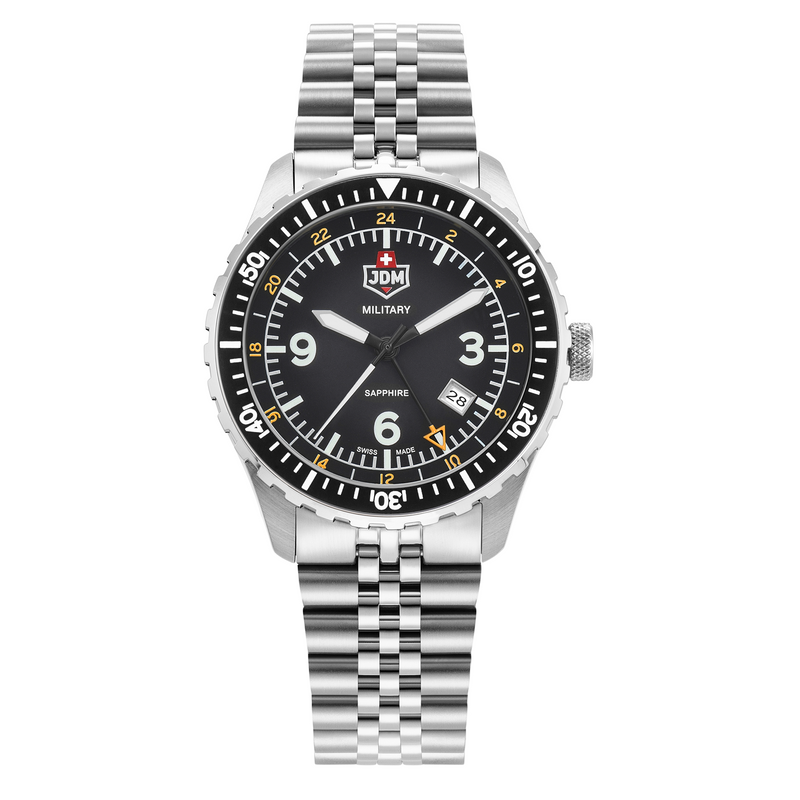 JDM Military Wingman Black Men's Watch JDM-WG028-03-zoom-
