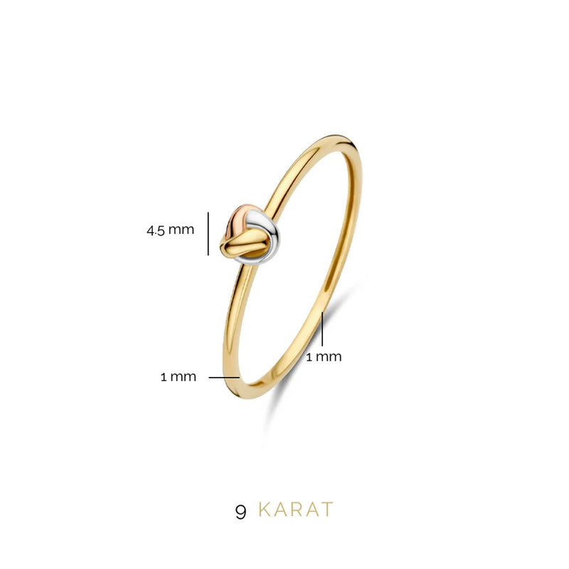 Beloro Jewels Della Spiga damen Ring 375 Gold BO330016-48-zoom-