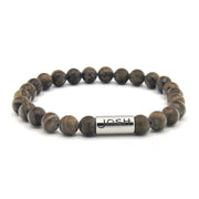 Josh Braun Armband 09285-BRA-S/MALACHIT/M