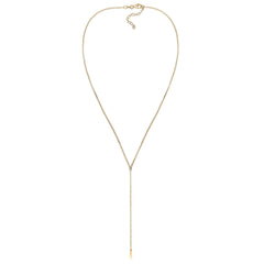 Elli 925 Sterling Silver Y Chain Necklace 2004-BF-0007738-001