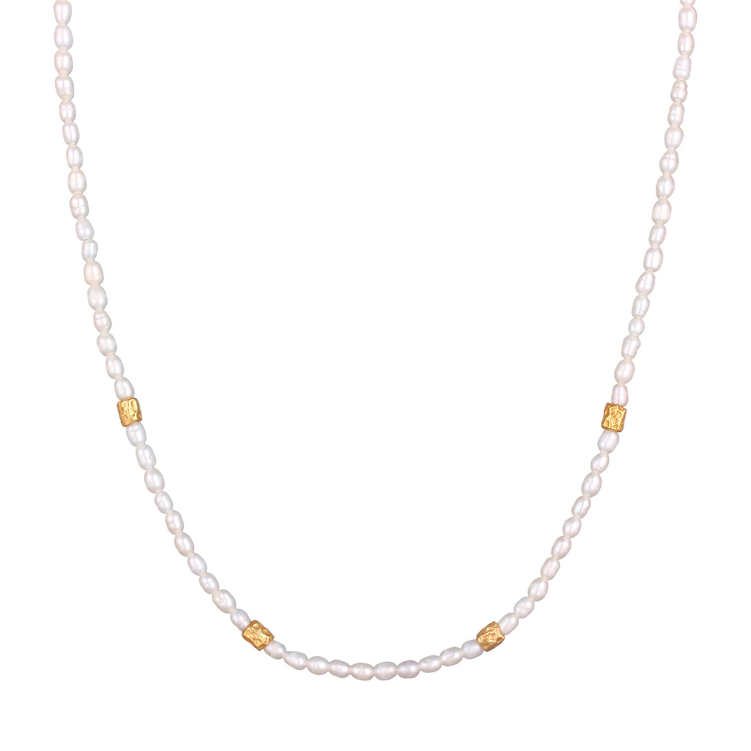 Elli 925 Sterling Silver Pearl Necklace with Pearl 2004-BF-0007245-001