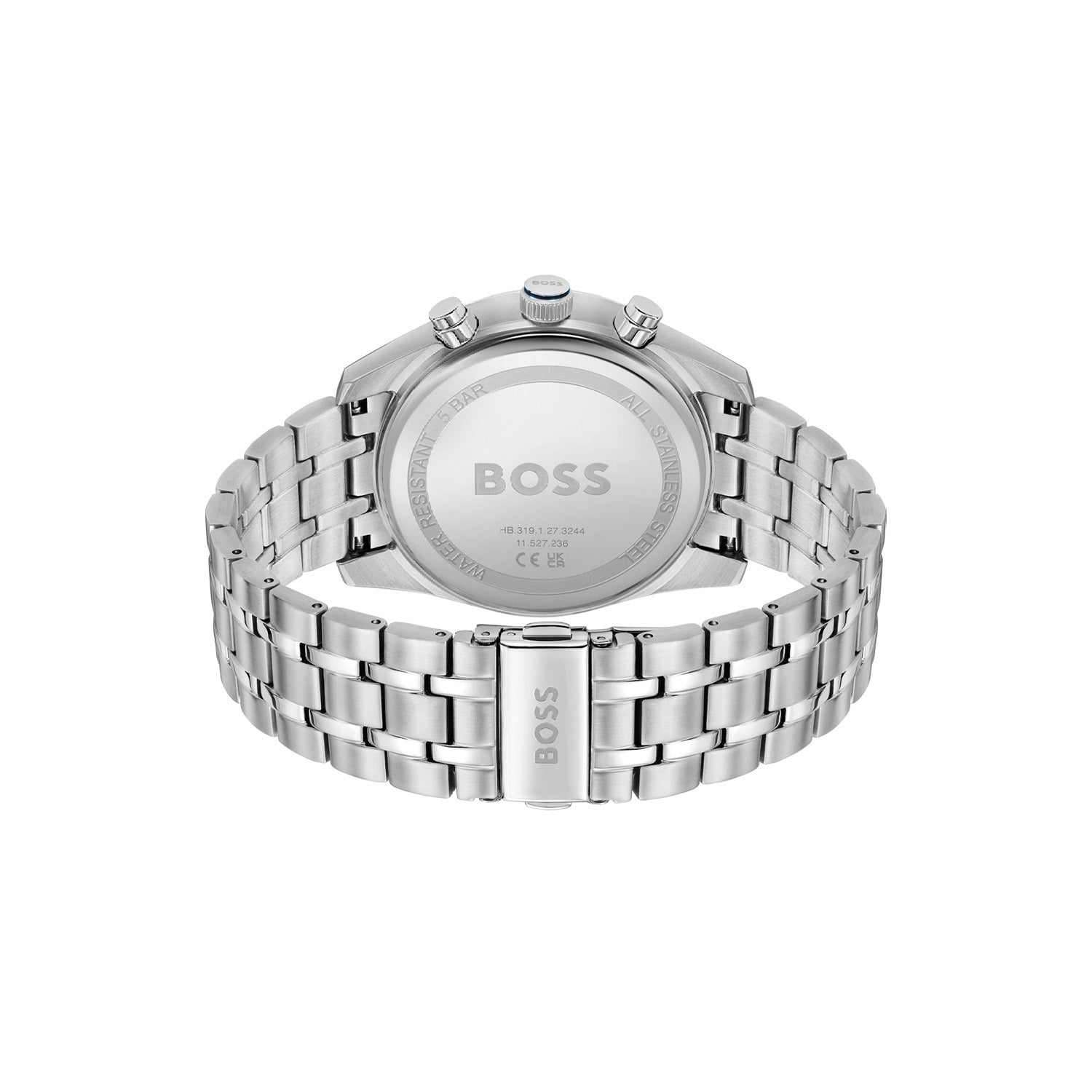 Hugo Boss Skytraveller Silver Men's Watch HB1514216