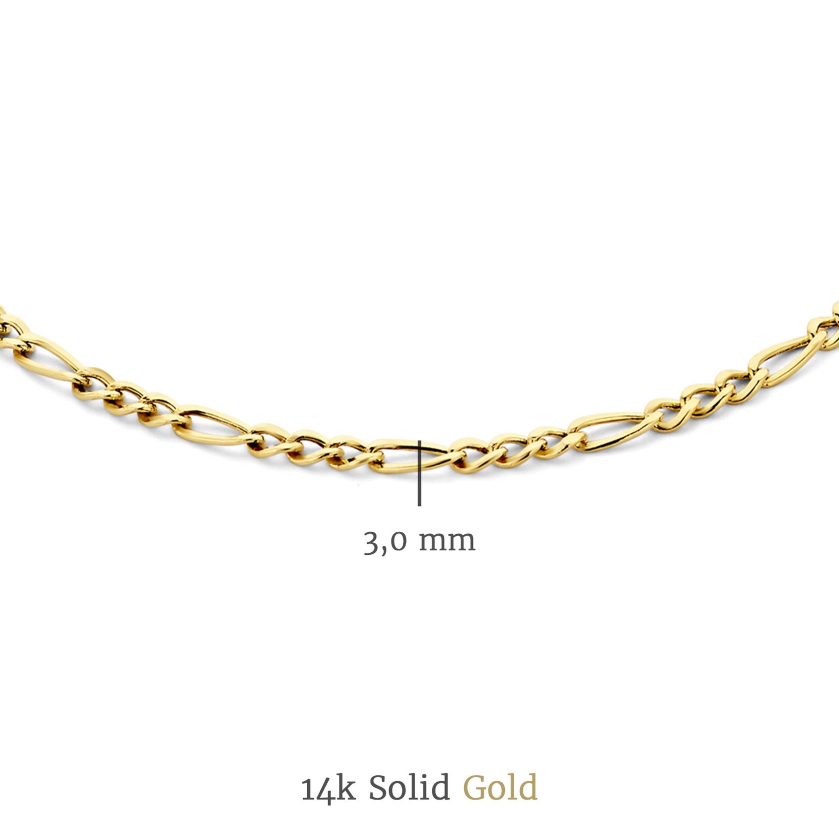 Isabel Bernard Cadeau d'Isabel 14 Carat Golden Necklace and Bracelet Giftset IB90094