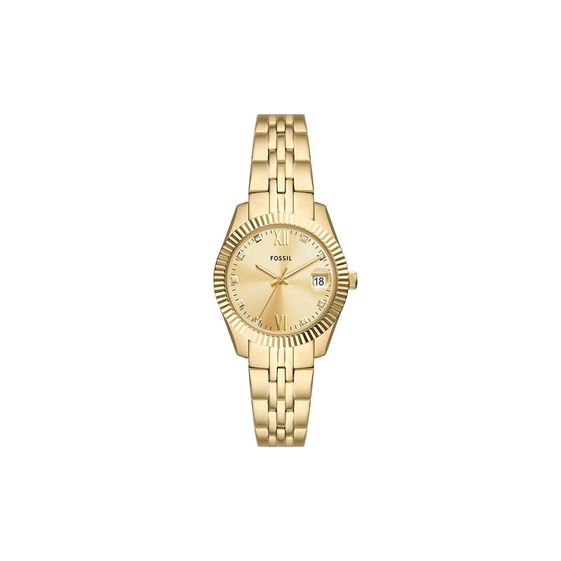 Fossil Scarlette damen Uhr Gold ES5338-zoom-